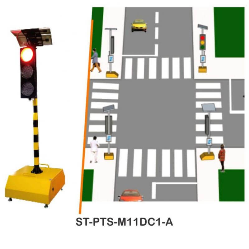 Portable Traffic Light ST-PTS-M11DC1-A