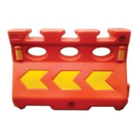 Plastic safety barriers