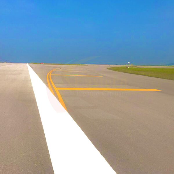 Runway Marking with Water Based Paint
