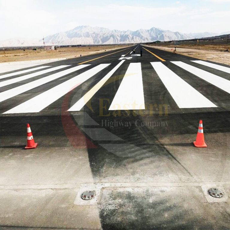 Runway Marking with Water Based Paint Eastern Highway