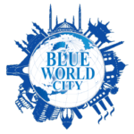 BLUE WORLD logo