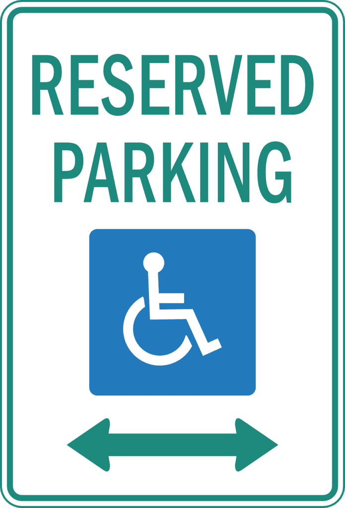 Parking signs