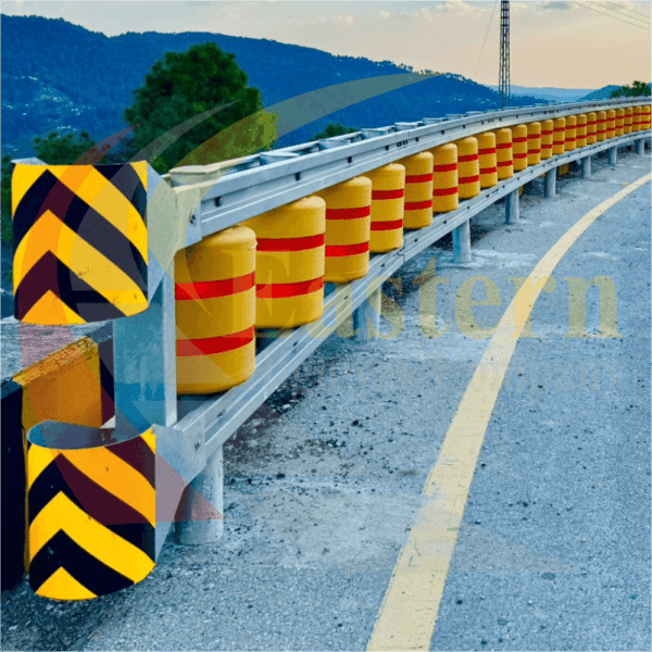 Roller Barrier Guard Rail System