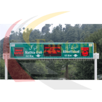 Single Color VMS Gantry Sign