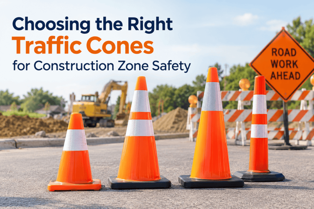 Choosing the Right Traffic Cones for Construction Zone Safety 1